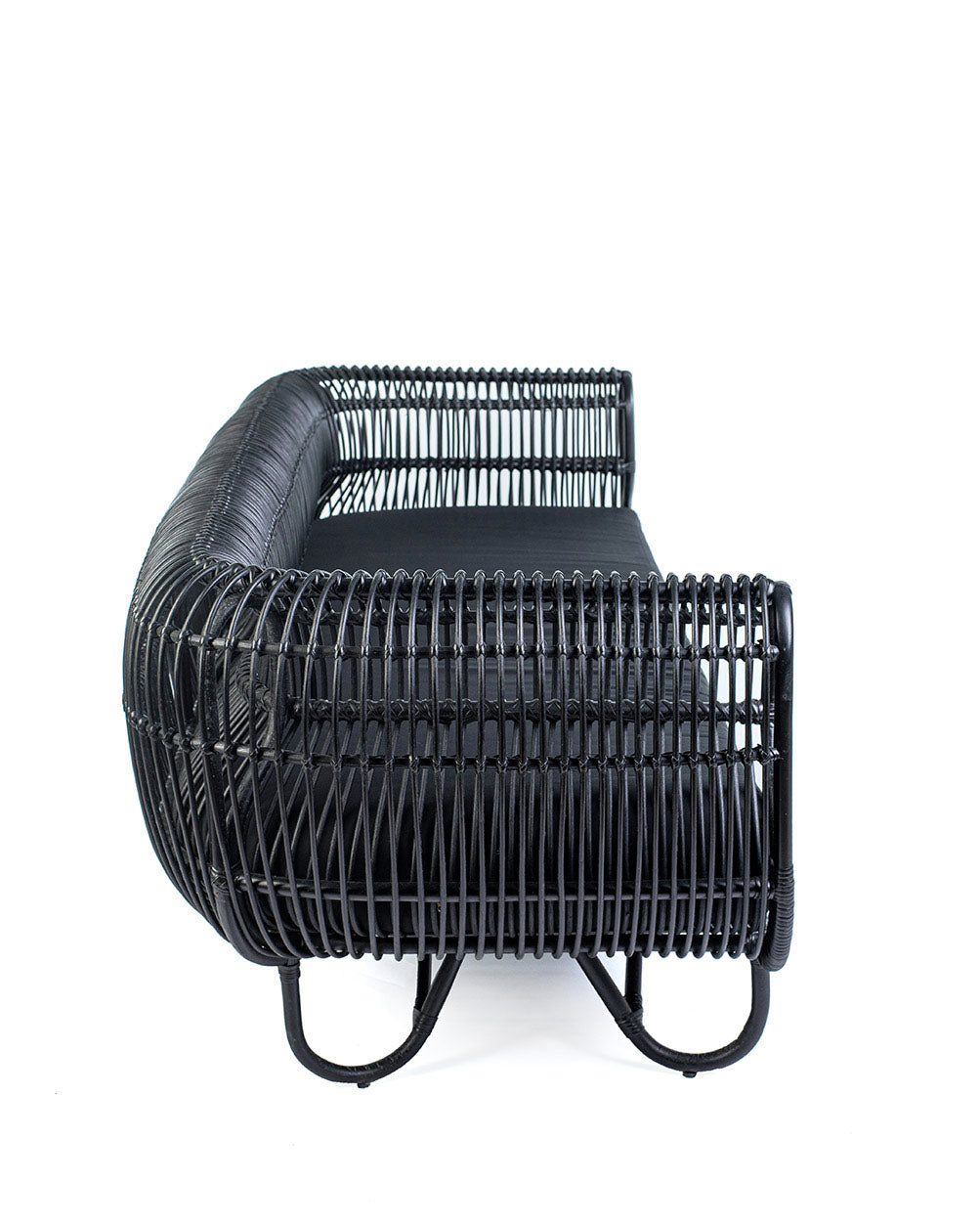 Rattan Trio Sofa | VICTORIA BLACK