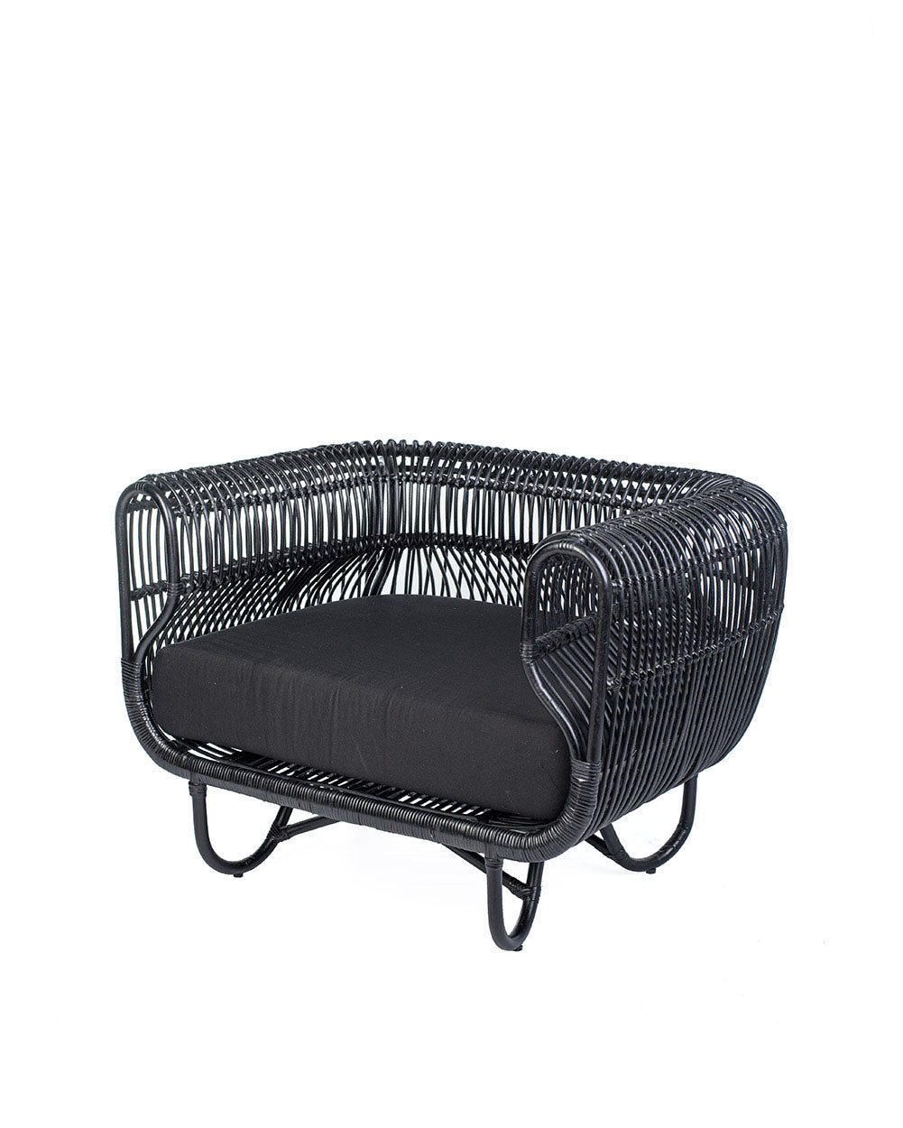 Rattan Solo Sofa | VICTORIA BLACK