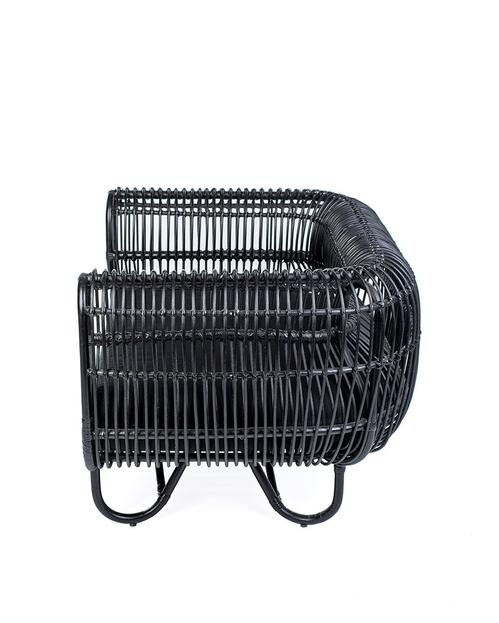 Rattan Solo Sofa | VICTORIA BLACK