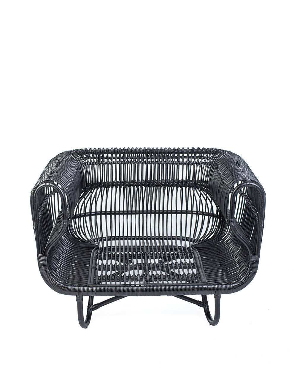 Rattan Solo Sofa | VICTORIA BLACK