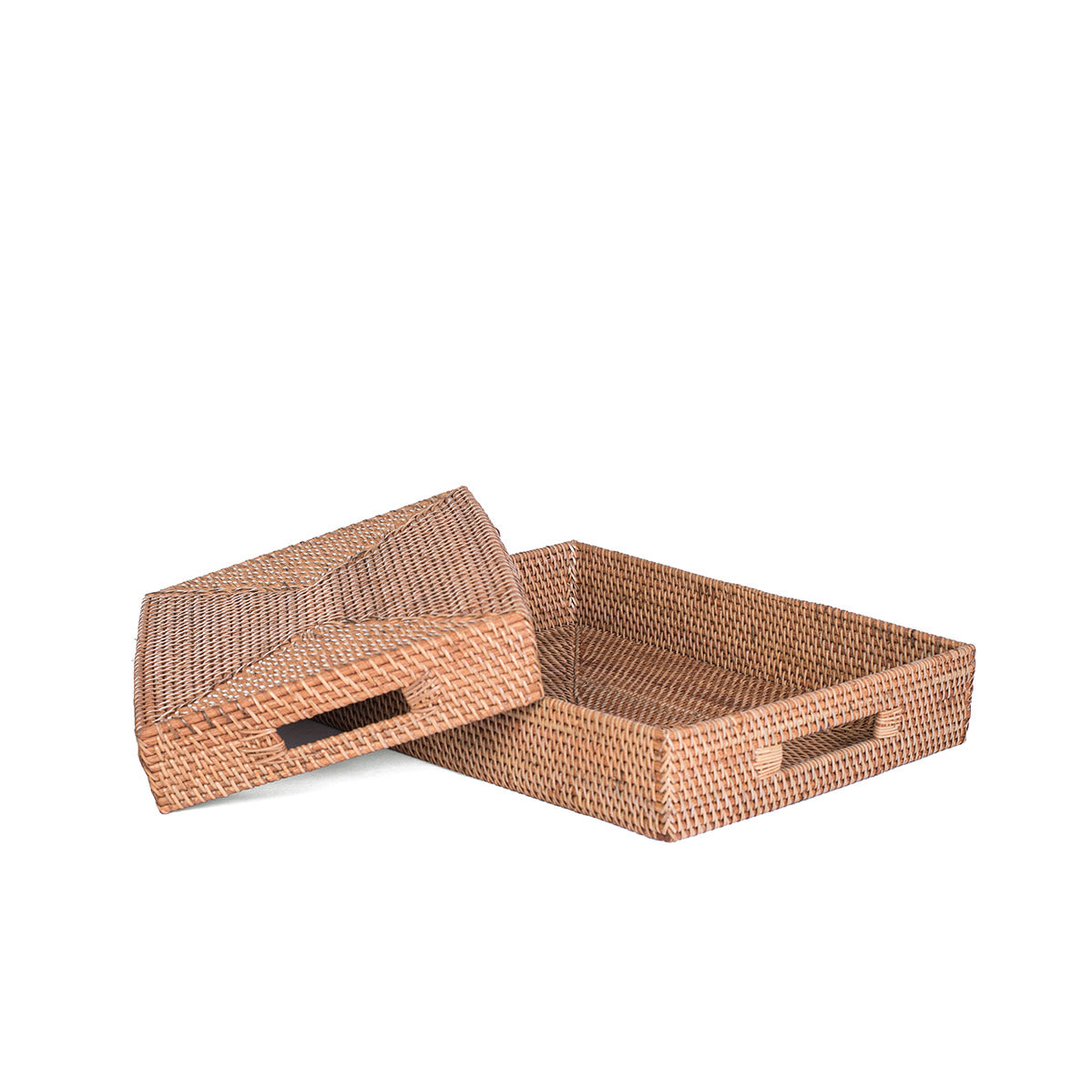 Rattan Tray Set | RECTANGULAR