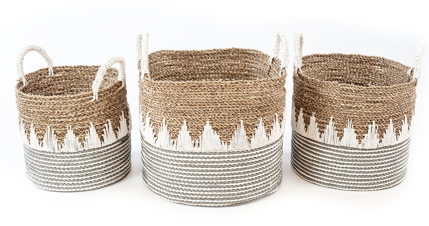 Wicker baskets set | JIPJIP