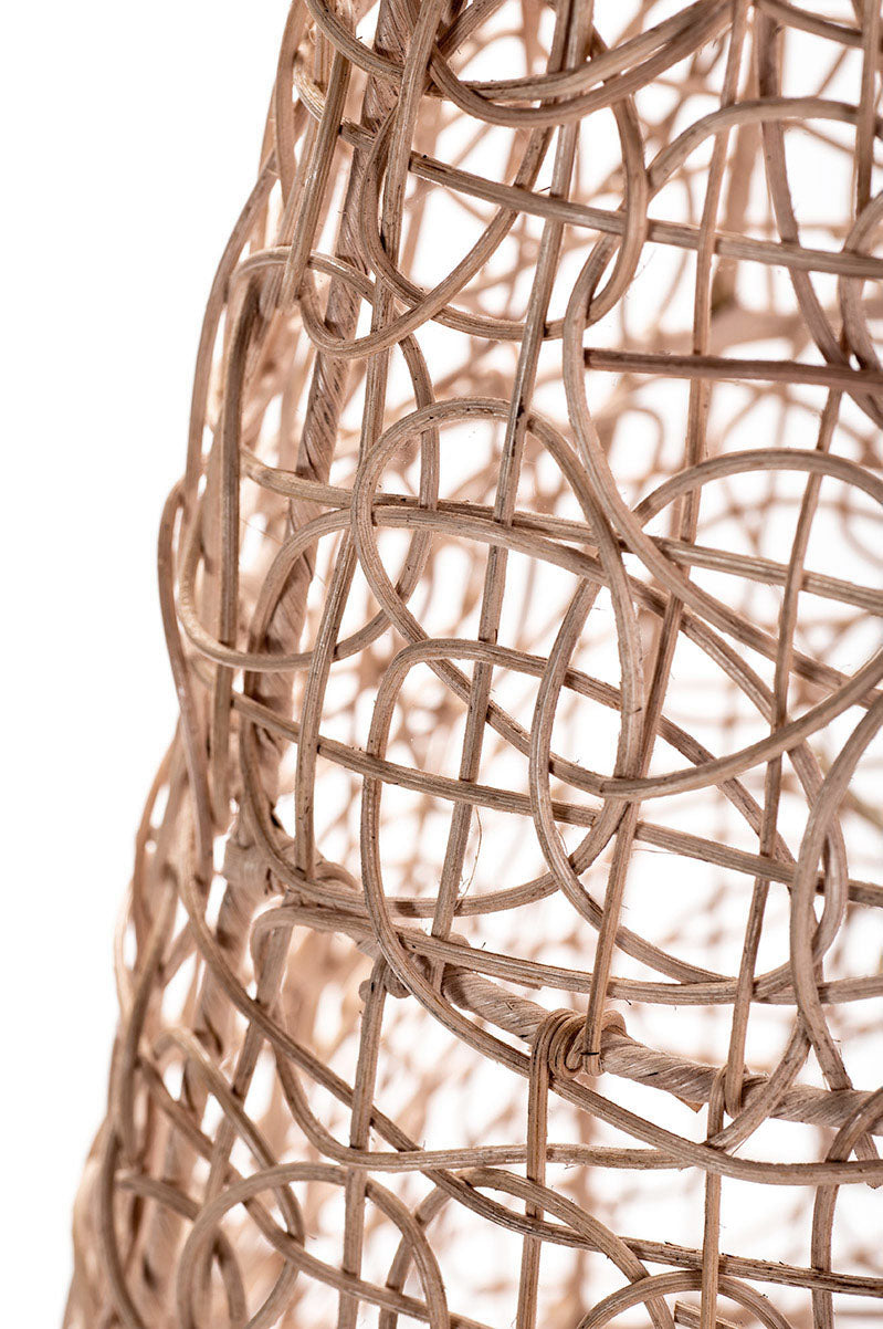 Rattan floor lamp | MAYA | Natural