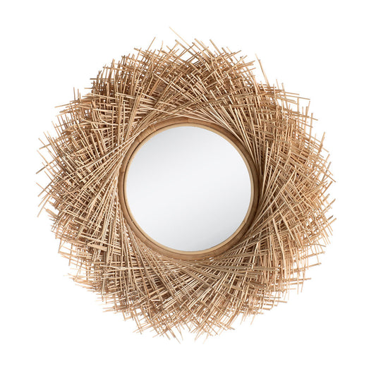 Rattan mirror | PAPAYA