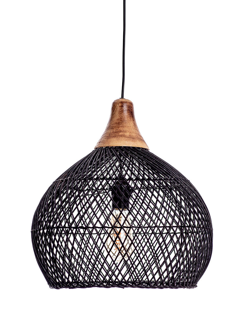 Pendant lamp | KUBA | Black M