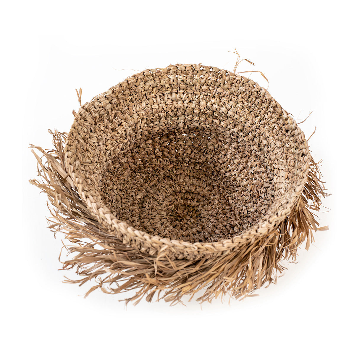 Woven basket raffia | ARUNA