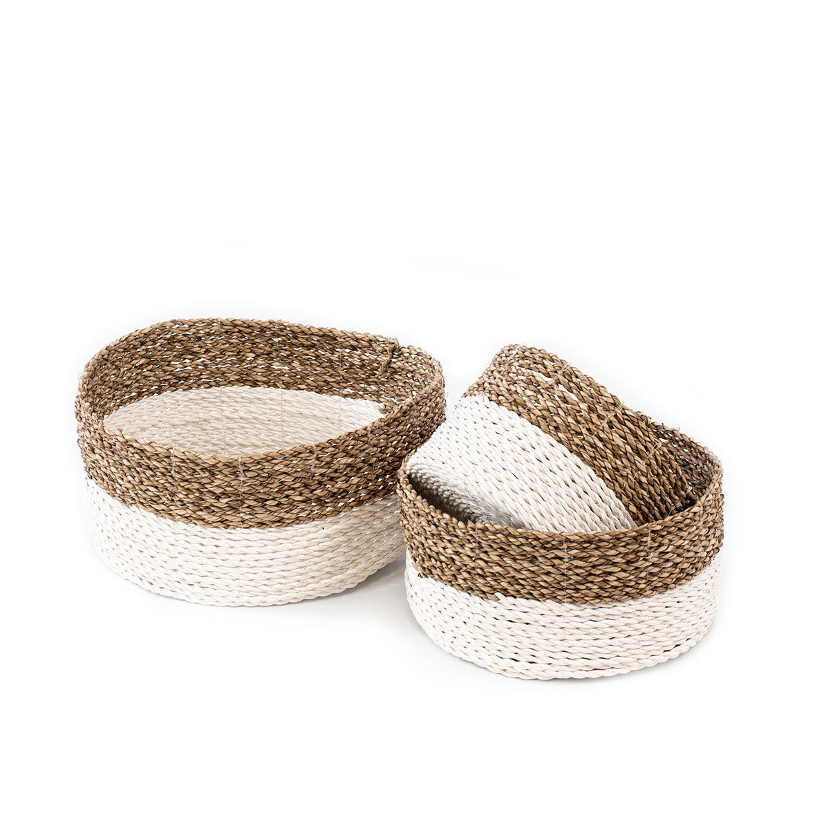 Woven baskets | LUCAS | 3 pieces set