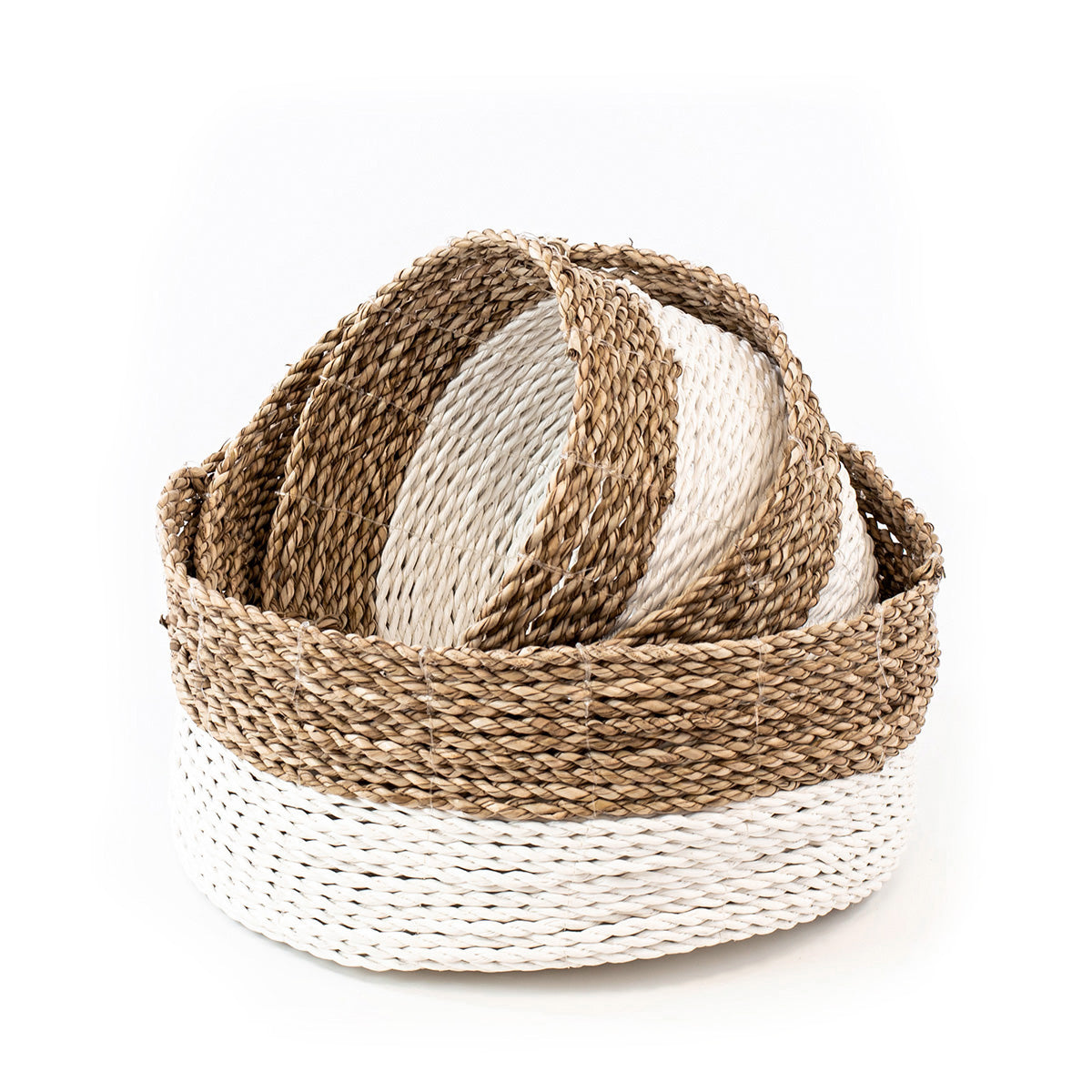 Woven baskets | LUCAS | 3 pieces set